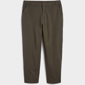 Universal Standard Green Cropped Ankle Pants